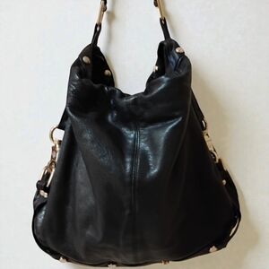 Rebecca Minkoff Black Leather Nikki Hobo